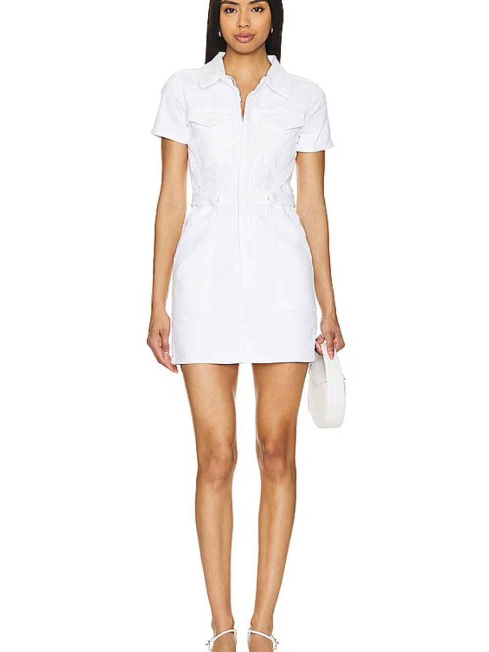 Good American Fit For Success Mini Dress White Small – MISSING SNAP